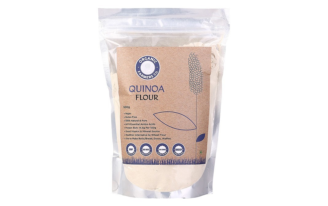 Organic Farmers Co. Quinoa Flour    Pack  500 grams